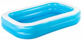 senukai baseinai - Bestway Blue Rectangular Pool 54006 262x175x51cm - 1 nuotrauka
