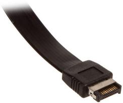 pcie 5.0 cable - Akasa USB 3.1 Gen2 Type-C Adapter Cable 0.5m Black - 2 nuotrauka
