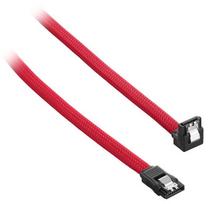 sata 3 cable - CableMod ModMesh Right Angle SATA 3 Cable 60cm Red - 2 nuotrauka