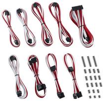 corsair laidai - CableMod RT-Series ModMesh Classic Cable Kit for ASUS/ Seasonic White/Red - 1 nuotrauka