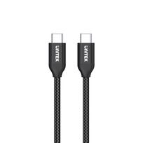 usb to usb c cable 2 m - Unitek C14059BK USB-C To USB-C Cable 2m Black - 4 nuotrauka