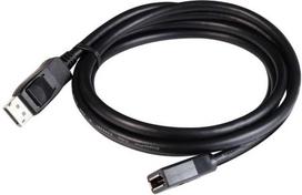 displayport 1.4 kabelis - Club 3D DisplayPort 1.4 HBR3 Extension Cable 8K60Hz 2m Black - 1 nuotrauka