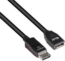 displayport 1.4 kabelis - Club 3D DisplayPort 1.4 HBR3 Extension Cable 8K60Hz 2m Black - 2 nuotrauka