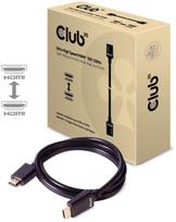 hdmi 2.1 kabelis - Club 3D Ultra High Speed HDMI™ Cable 10K 120Hz 3m Black - 2 nuotrauka