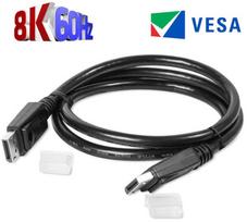 displayport 1.4 kabelis - Club 3D DisplayPort 1.4 HBR3 Cable 2m Black - 3 nuotrauka