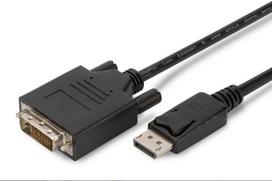 displayport dvi kabelis - Kabelis Displayport 1.2 DVI-D M-M 2m (Micro Connect) - 1 nuotrauka