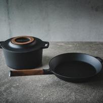 fiskars keptuve 24 - Fiskars Norden Cast Iron Frying Pan 24cm - 4 nuotrauka