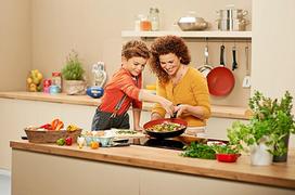 keptuves 24cm - Fissler Protect SensoRed Frypan 24cm - 9 nuotrauka