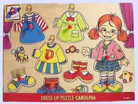 Woody Carolina Dress Up Peg 8pcs 90319