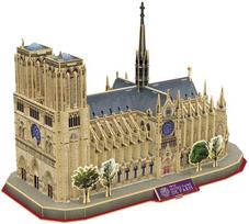 cubicfun 3d puzzle - CubicFun National Geographic Notre Dame De Paris 3D DS0986H - 3 nuotrauka