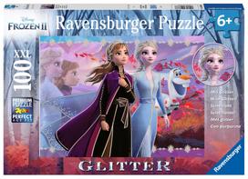 frozen puzzle - Ravensburger XXL Puzzle Frozen 2 Strong Sisters 100pcs 12868 - 1 nuotrauka