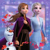 frozen puzzle - Ravensburger Puzzle Frozen 2 The Journey Starts 3x49pcs 05011 - 2 nuotrauka