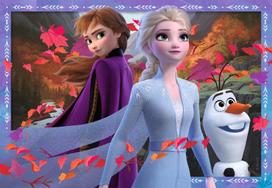 frozen puzzle - Ravensburger Puzzle Frozen 2 Frosty Adventures 2x24pcs 05010 - 2 nuotrauka