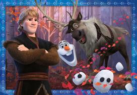 frozen puzzle - Ravensburger Puzzle Frozen 2 Frosty Adventures 2x24pcs 05010 - 3 nuotrauka