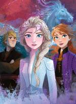 frozen puzzle - Ravensburger XXL Puzzle Frozen 2 Elsa Anna And Kristoff 300pcs 12866 - 2 nuotrauka