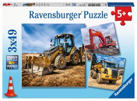 Ravensburger Puzzle Digger At Work 3x49pcs 05032