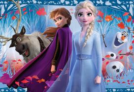 frozen puzzle - Ravensburger Puzzle Frozen 2 Journey Into The Unknown 2x12pcs 05009 - 2 nuotrauka