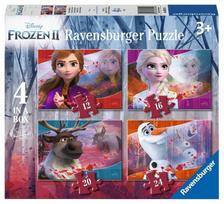 frozen puzzle - Ravensburger Puzzle Disney Frozen 2 4in1 03019 - 1 nuotrauka