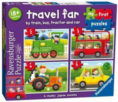 Ravensburger Puzzle Travel Far 4in1 07303