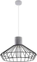 Sollux Nelson SL.0287 Ceiling Lamp 60W E27 Concrete/Black