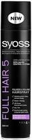 syoss plauku lakas - Syoss Full Hair 5 Hairspray 300ml - 1 nuotrauka