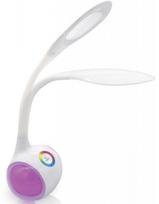 stalines lempos staliukas - Platinet PDL20 Desk Lamp 5W 2in1 White - 2 nuotrauka