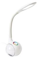 stalines lempos staliukas - Platinet PDL20 Desk Lamp 5W 2in1 White - 3 nuotrauka