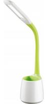 stalines lempos staliukas - Platinet PDLJ5 Desk Lamp w/ Pen Holder 6.5W White/Green - 1 nuotrauka