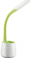 stalines lempos staliukas - Platinet PDLJ5 Desk Lamp w/ Pen Holder 6.5W White/Green - 3 nuotrauka