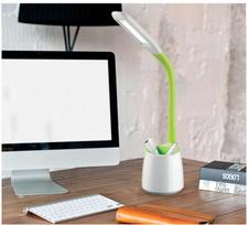 stalines lempos staliukas - Platinet PDLJ5 Desk Lamp w/ Pen Holder 6.5W White/Green - 4 nuotrauka