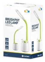 stalines lempos staliukas - Platinet PDLJ5 Desk Lamp w/ Pen Holder 6.5W White/Green - 5 nuotrauka