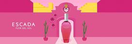 kvepalai moterims escada - Escada Flor del Sol 100ml EDT - 5 nuotrauka