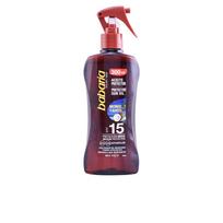 aliejus nuo saules - Babaria Tahitian Monoi Dry Sun Oil SPF15 300ml - 2 nuotrauka