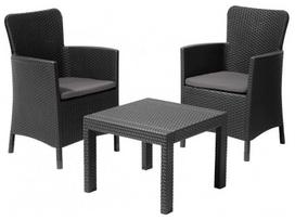 Keter Salvador Balcony Set Grey