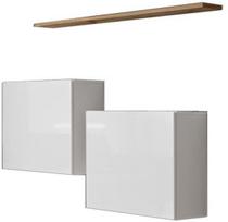 ASM Switch SB I Hanging Cabinet/Shelf Set White/Wotan