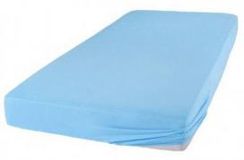 paklode su guma 180x200 - Bradley Bed Sheet Light Blue 180x200cm - 2 nuotrauka