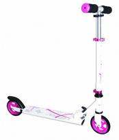 paspirtukas scooter - Vaikiškas paspirtukas Muuwmi Aluminium Scooter Pink/White - 1 nuotrauka