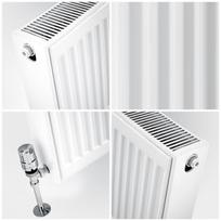 radiatorius 22 - Emko Radiator 22 400x800 White - 2 nuotrauka
