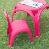 vaikiskas fotelis - Keter Kids Chair Pink - 4 nuotrauka