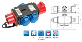 skydas pawbol - Skydas pernešamas Pawbol R-Box Mini-3S 16A - 2 nuotrauka