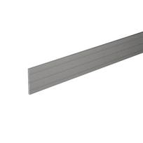 wpc dangos - Apdailos profilis lygus 5 mm x 60 mm x 2400 mm pilkas - 2 nuotrauka