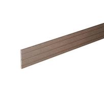 wpc dangos - Apdailos profilis lygus 5 mm x 60 mm x 2400 mm rudas - 2 nuotrauka