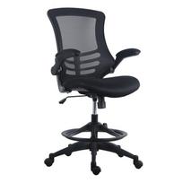 Home4you Office High Working Chair Tribecca Black