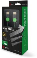 hdmi plug - Savio Standart HDMI Cable 3m Black/Green - 2 nuotrauka