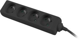 Lanberg Power Strip 1.5m Black PS0-04E-0150-BK