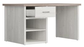 azuolo 141 - Rašomasis stalas Black Red White Luca Juzi Sibiu Larch/Sonoma Oak - 3 nuotrauka