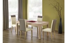 Valgomojo stalas Halmar Seweryn Dark Walnut, 1600 - 3000x960x760 mm
