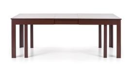 isskleidziamas stalas azuolas - Valgomojo stalas Halmar Seweryn Dark Walnut, 1600 - 3000x960x760 mm - 4 nuotrauka