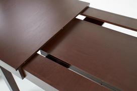 isskleidziamas stalas azuolas - Valgomojo stalas Halmar Seweryn Dark Walnut, 1600 - 3000x960x760 mm - 7 nuotrauka