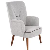 Fotelis Halmar Bishop Light Grey, 76x78x102 cm